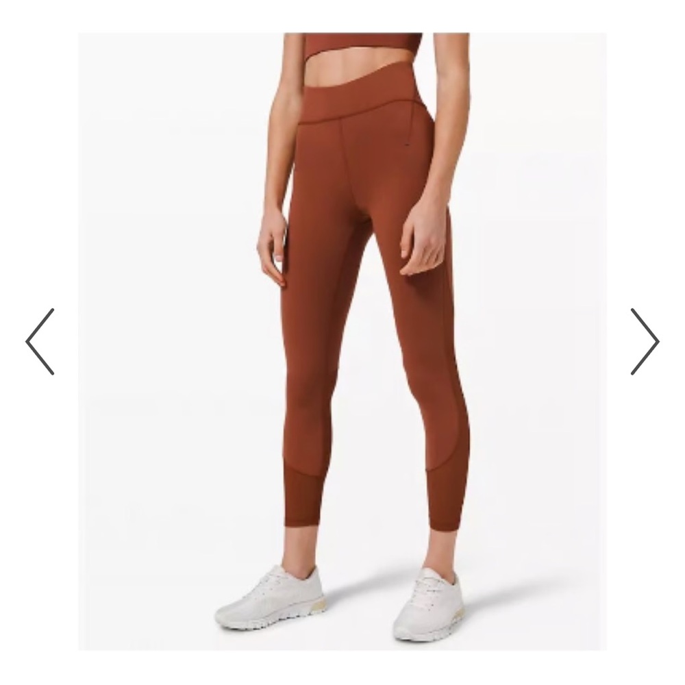 Lululemon Everlux and Mesh High-Rise Tight 25” sz 2